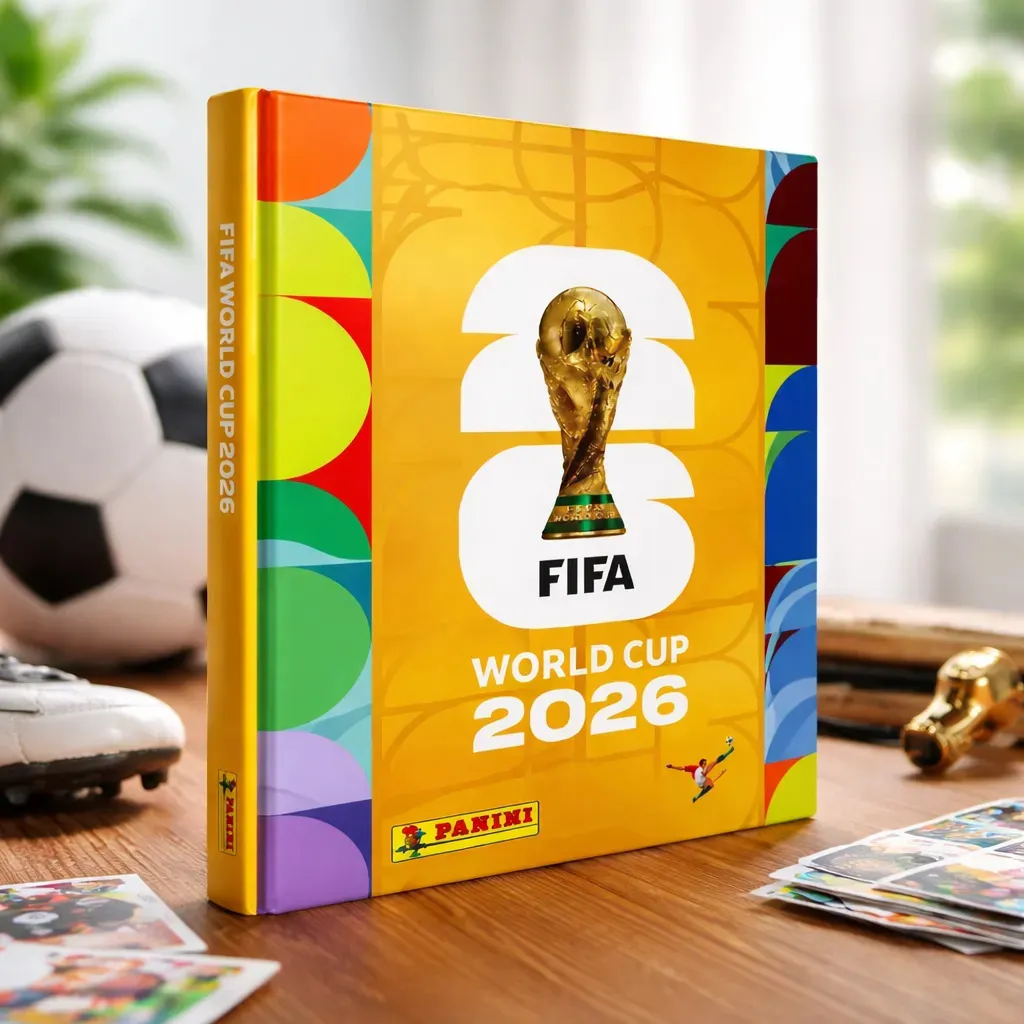 Álbum Capa Dura Ouro — Copa do Mundo 2026 FIFA World Cup Panini